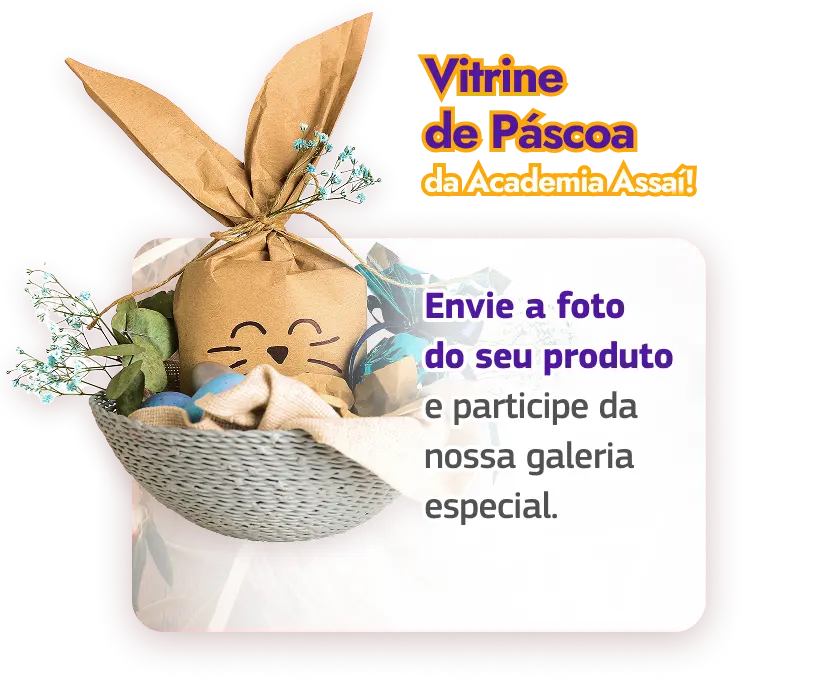 Vitrine de Páscoa, envie sua foto