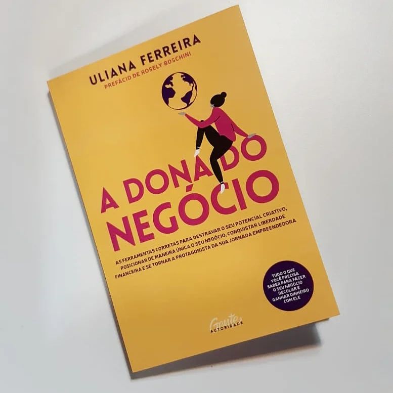 A dona do negócio livro