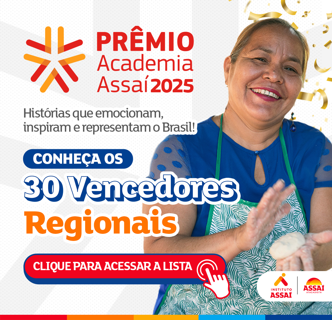 Prêmio 2025 - 30 vencedores regionais