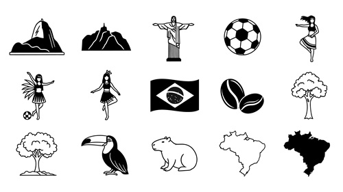 Símbolos de Brazil Core