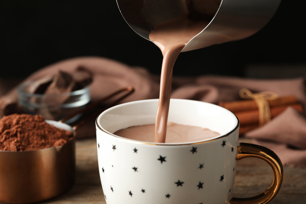 Receita de chocolate quente vegano para vender no cardápio