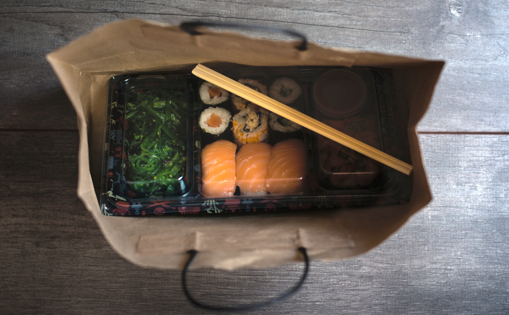 Montar um sushi delivery Academia Assaí