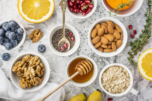 Ingredientes de doces fitness