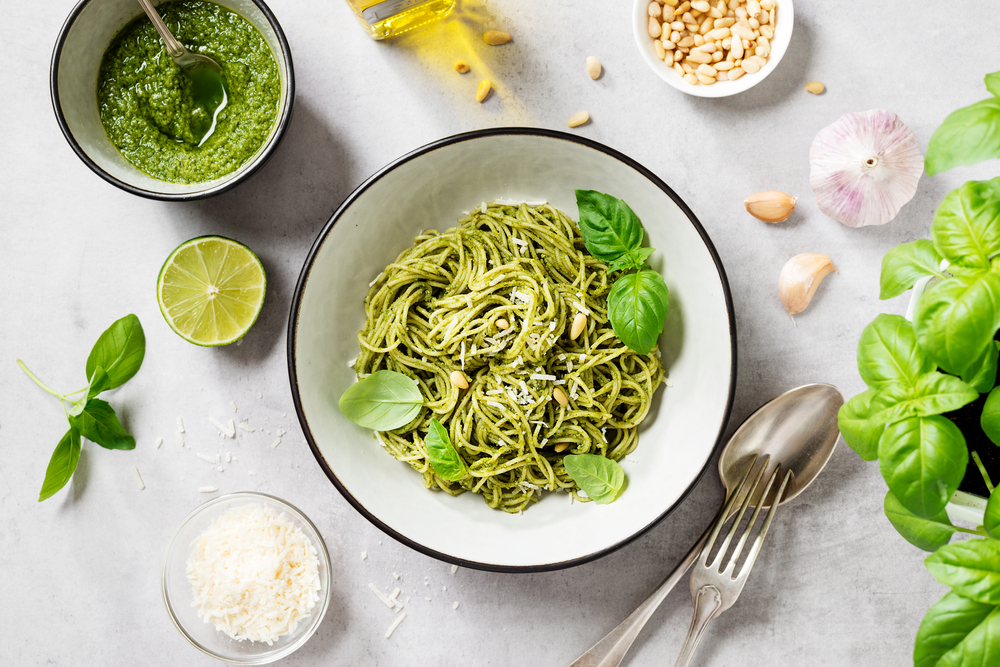 Molho Pesto Receitas - Academia Assaí