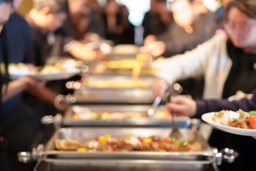 Produção sem sobrecarga - restaurante cheio