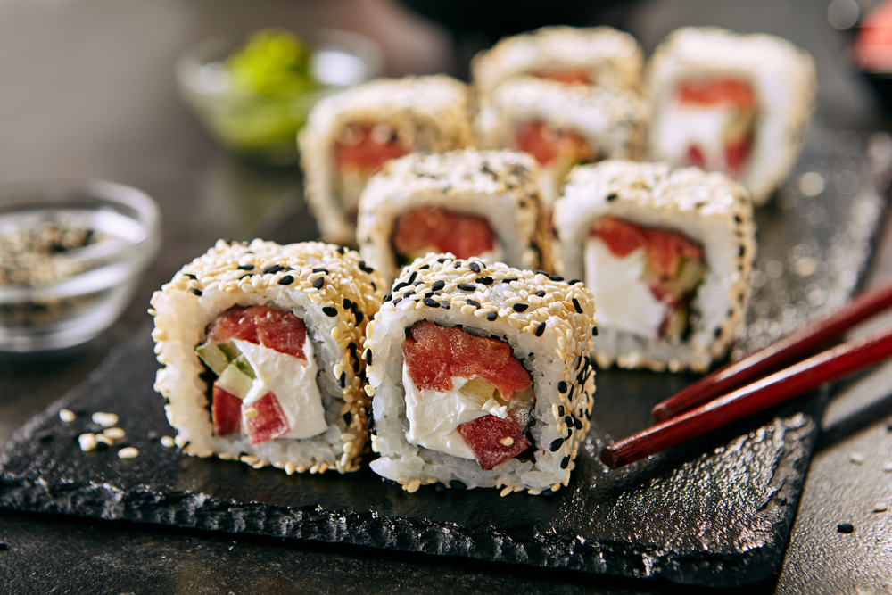 Receita de Uramaki sushi para lucrar - Academia Assaí
