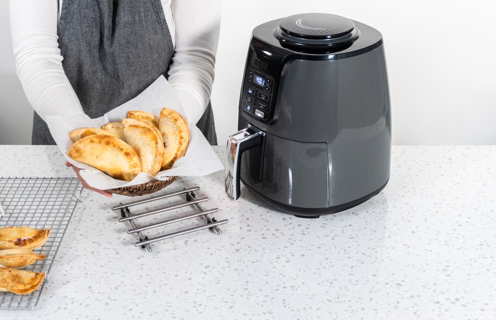 Pastéis na air fryer - Academia Assaí