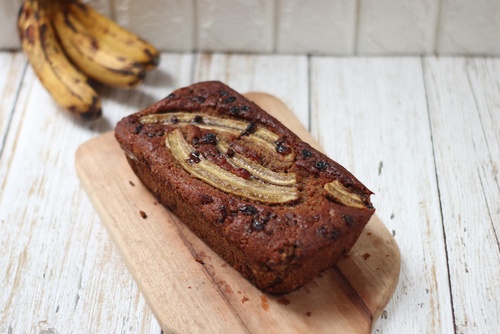 Receitas com café - bolo de banana com café
