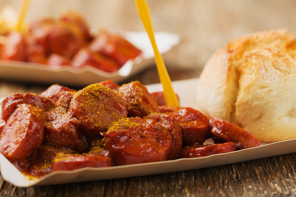 Currywurst: delicioso e incrível cachorro-quente desconstruído