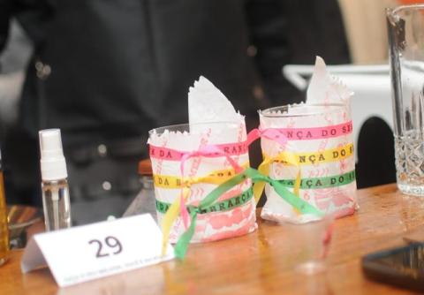 Drink de Acarajé em exibição