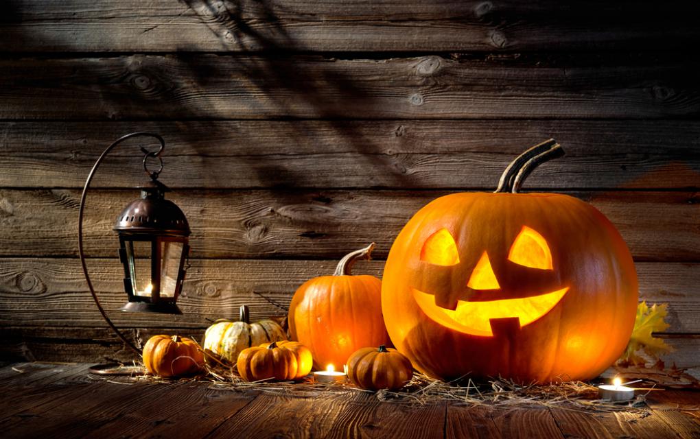 decoração de halloween