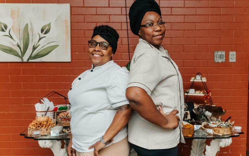 Fundadoras da Preta Flor Ateliê