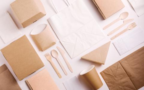 embalagens de papel e utensílios ecológicos para delivery - Academia Assaí
