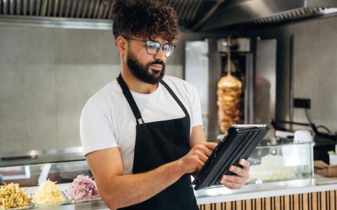 Chef que aplica o Método Mise en Place