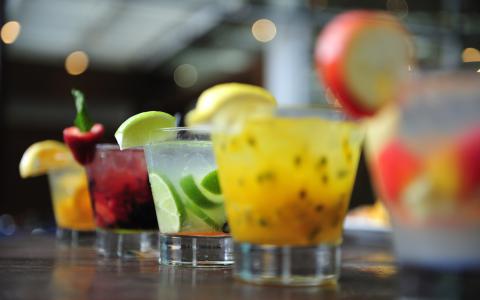 Caipirinhas de frutas