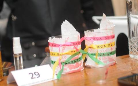 Drink de Acarajé em exibição