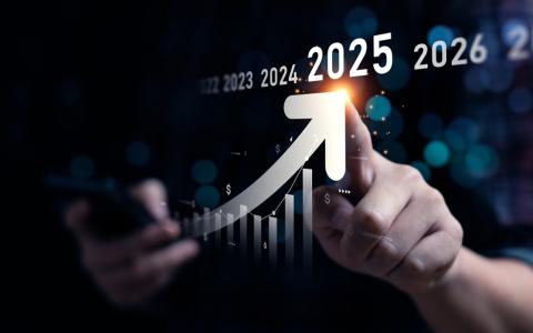 Gráfico apontando aumento de vendas