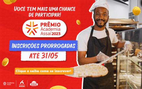 Inscrições prorrogadas para o Prêmio Academia Assaí 2023