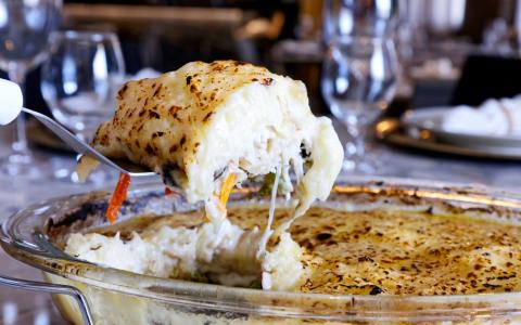 Receita: como fazer lasanha de bacalhau