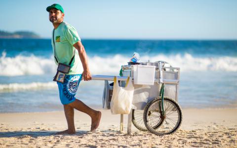 dicas de quais alimentos vender na praia 