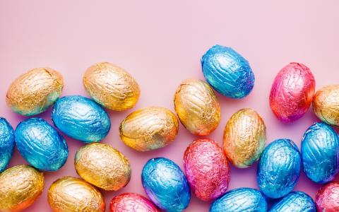 Embalagens baratas e criativas de ovos de chocolate