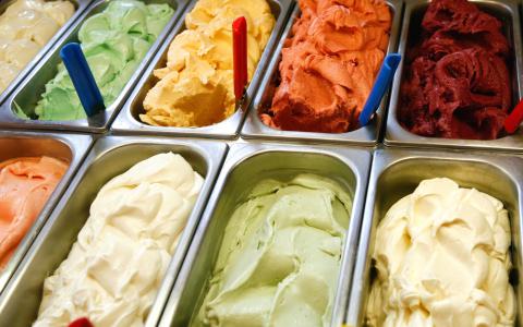 sorvete: gelatos e sorbets sucesso de vendas