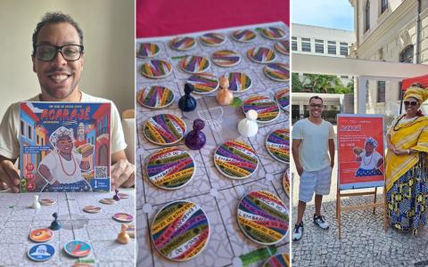 Valter Bispo - Criador do jogo Acarajé