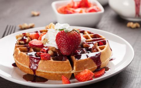 receitas deliciosas de waffle para vender e lucrar