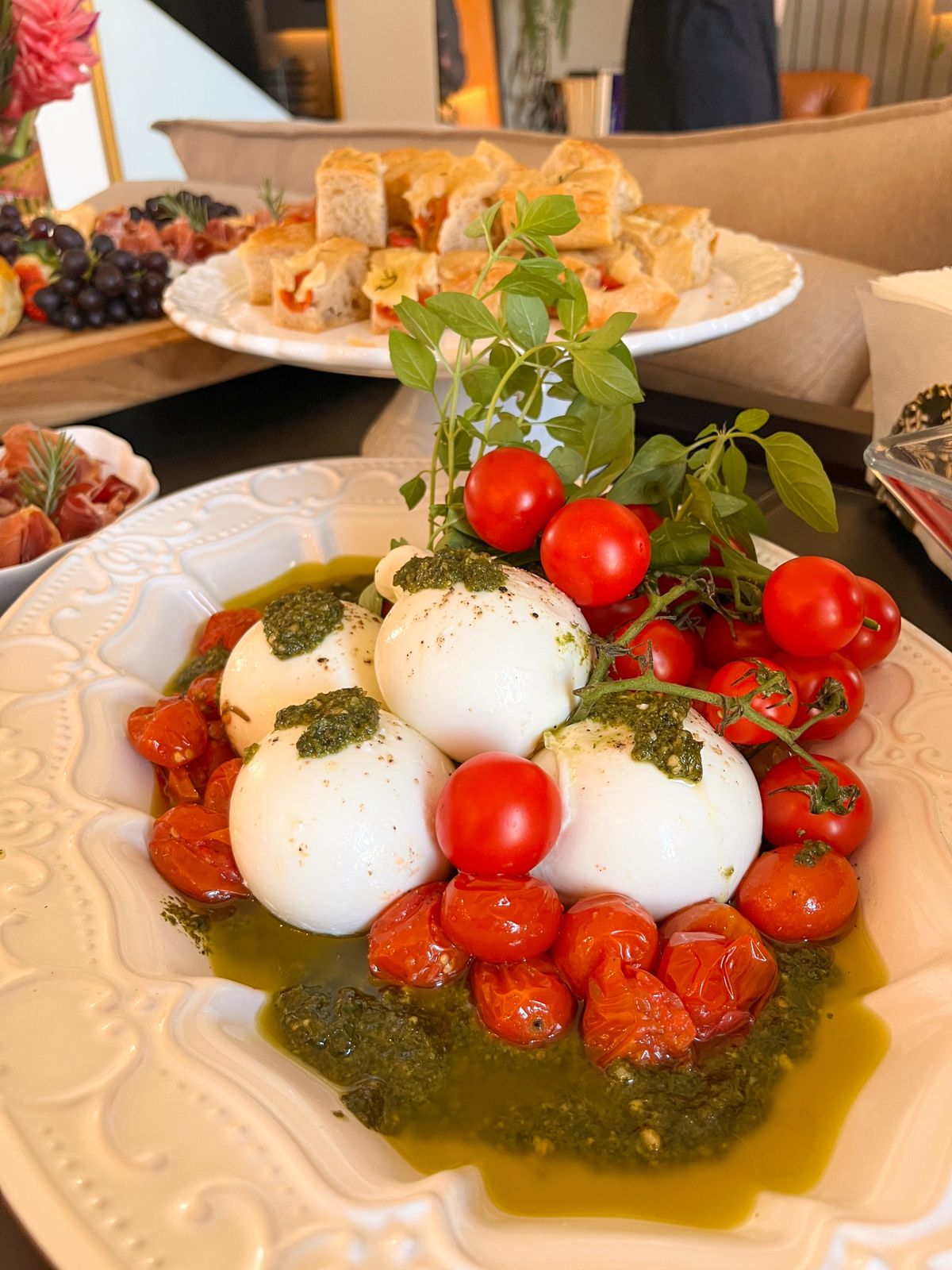 Buffet de comida para eventos