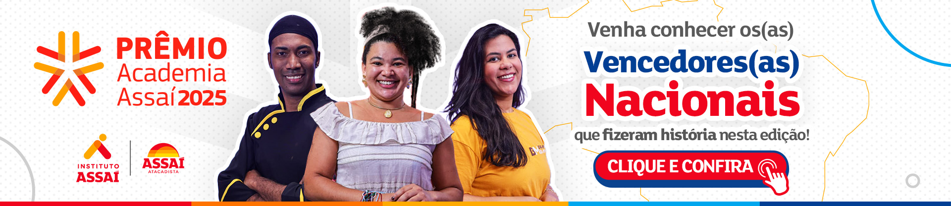 Prêmio 2025 - vencedores nacionais